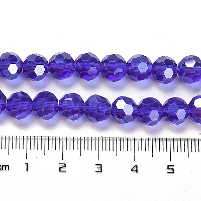 Transparent Glass Beads LS-EGLA-A035-T8mm-B06-1