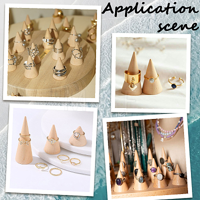 30Pcs Wooden Ring Displays RDIS-SC0001-05A-1