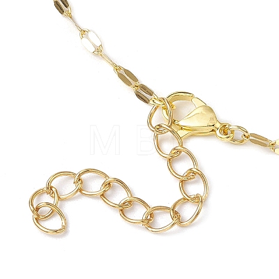 Alloy Cross Pendant Necklaces for Women NJEW-JN04799-1