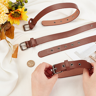 Imitation Leather Coat Cuff Belt FIND-WH0111-387B-1