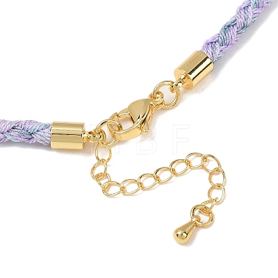 3.5MM Round Nylon Cotton Cord Necklace Making NJEW-C106-03G-09-1