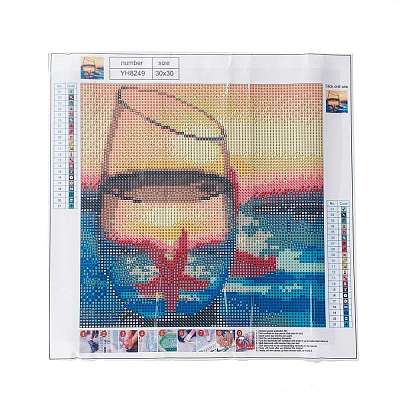 DIY Diamond Painting Canvas Kits for Kids DIY-M032-06-1