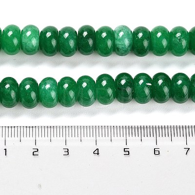 Dyed Natural White Jade Beads Strands G-G107-A05-01-1