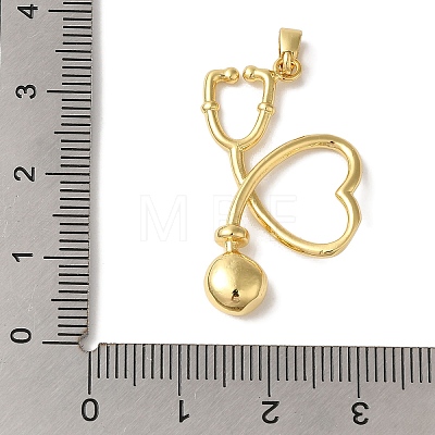 Brass Pendants KK-S391-09G-1