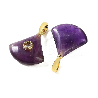 Natural Amethyst Pendants GG-CBA1AE1-01G-07-1