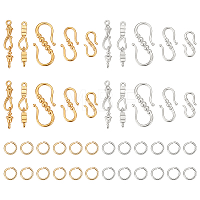 Stainless Steel S-Hook Clasps STAS-PH0007-30-1