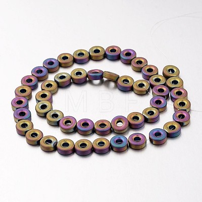 Electroplate Non-magnetic Synthetic Hematite Beads Strands G-F300-03B-F02-1