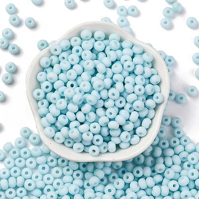 Baking Paint Glass Seed Beads SEED-C003-02E-1