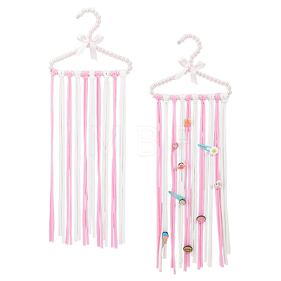 Alloy & Plastic Hairpin Hair Clip Hanging Holder Storage Organizer AJEW-WH0709-168-1