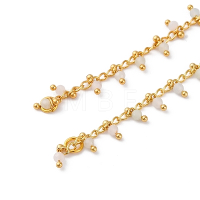 Brass Cable Chain Necklace Making KK-K337-12G-03-1