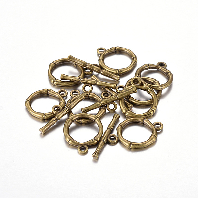 Alloy Toggle Clasps LS-X-PALLOY-EA9143Y-AB-RS-1