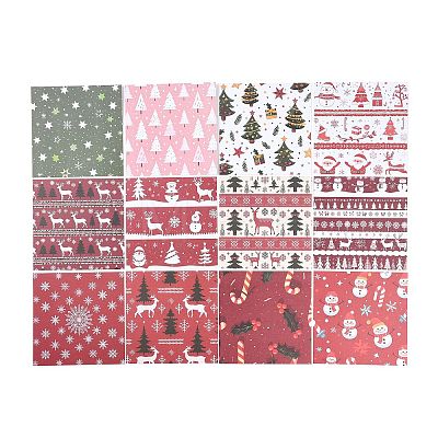 Christmas Pattern Scrapbooking Paper Pads Set STIC-C010-34B-1