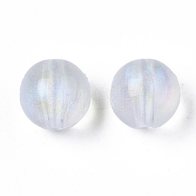 Transparent Acrylic Beads X-OACR-N008-108C-01-1