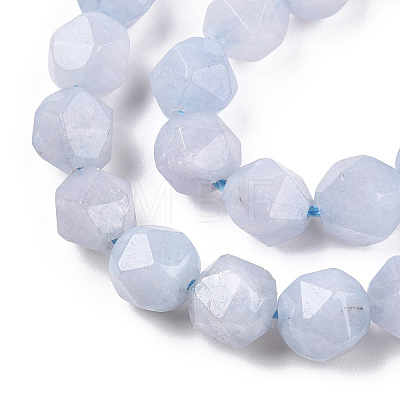 Natural Aquamarine Beads Strands G-N328-027-1