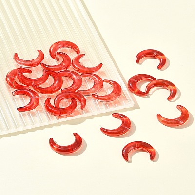 20Pcs Gradient Color Handmade Lampwork Beads LAMP-FS0001-18G-1