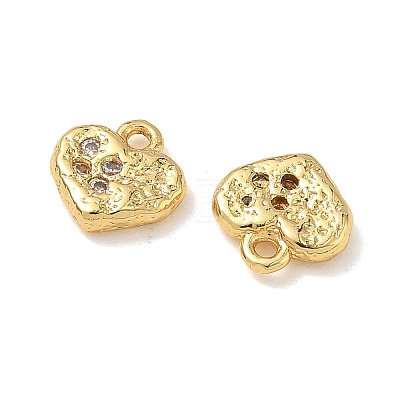 Brass Rhinestone Pendants FIND-H068-01G-1