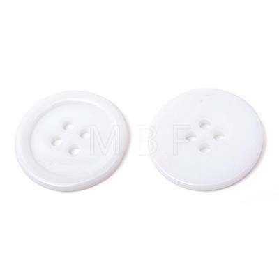 4-Hole Plastic Buttons BUTT-R034-052K-1