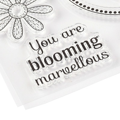 Silicone Clear Stamps DIY-A013-19-1