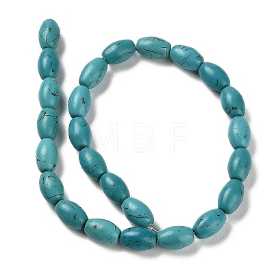 Synthetic Howlite Beads Strands TURQ-F018-02-1