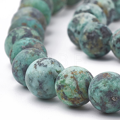 Natural African Turquoise(Jasper) Beads Strands X-G-T106-203-1