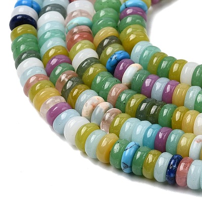 Natural & Synthetic Gemstone Beads Strands G-H333-02A-1