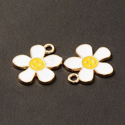 Alloy Enamel Pendants ENAM-C009-01G-05-1