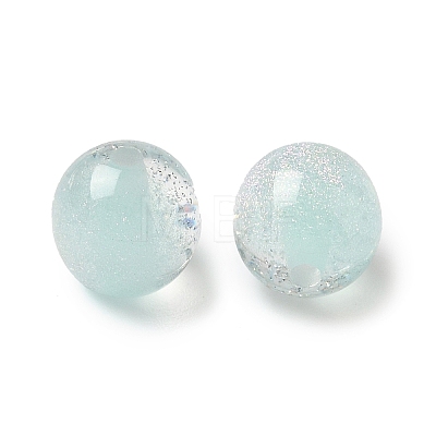 Two Tone Resin Beads LS-RESI-Q025-02B-F-1