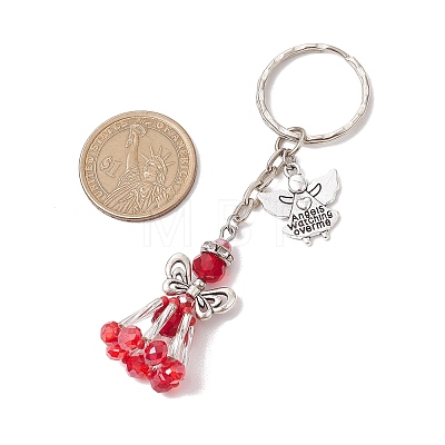 Glass Beaded Keychains KEYC-MZ00031-03-1