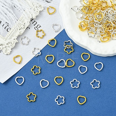 50Pcs Tibetan Style Alloy Bead Frame TIBEB-FS0001-11AG-1
