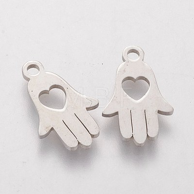 304 Stainless Steel Charms STAS-Q201-T114-1