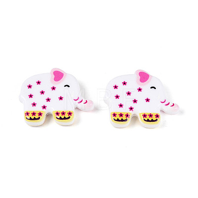 Printed Opaque Resin Beads RESI-N043-06A-1