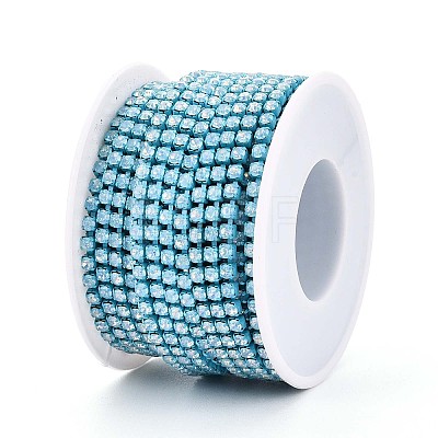 Iron Rhinestone Cup Chains CH-T006-05A-03-1