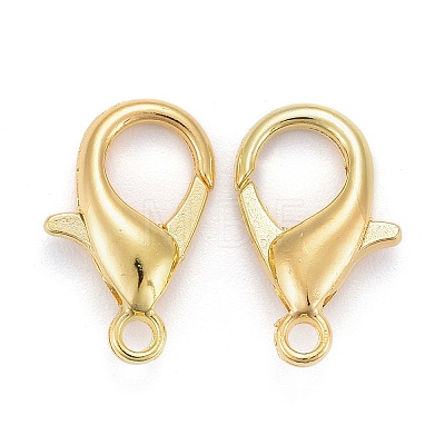 Zinc Alloy Lobster Claw Clasps LS-X-E106-G-1