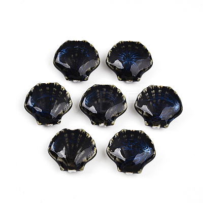 Handmade Porcelain Beads PORC-N009-01B-1