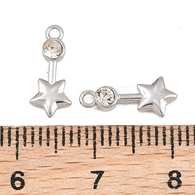 304 Stainless Steel Charms RB-CBABFDA-10P-1