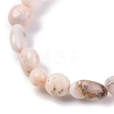 Natural Pink Opal Beads Strands G-C171-F01-01-1