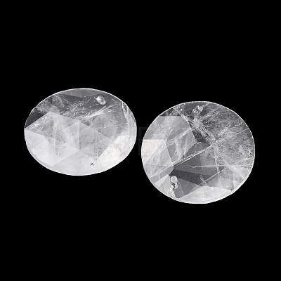 Natural Quartz Crystal Pendants G-H331-01F-1