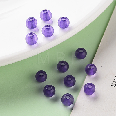 Transparent Acrylic Beads MACR-S370-A6mm-748-1