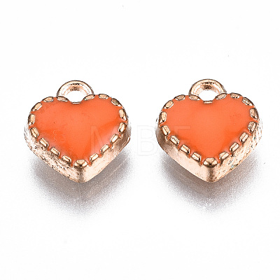 Alloy Enamel Charms X1-ENAM-Q033-51I-1