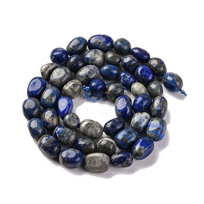 Natural Lapis Lazuli Beads Strands G-G146-A34-01-1