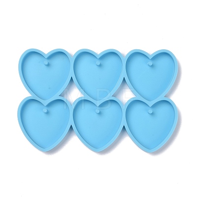 Heart Pendant Silicone Molds DIY-F109-13-1