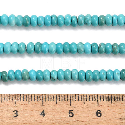Natural Howlite Beads Strands G-Z110-B16-2x4mm-1