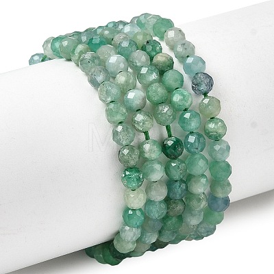 Natural Emerald Beads Strands G-Z106-A02-4mm-01-1