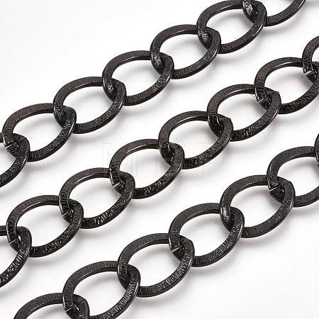 Aluminium Twisted Chains Curb Chains CHF003Y-16-1
