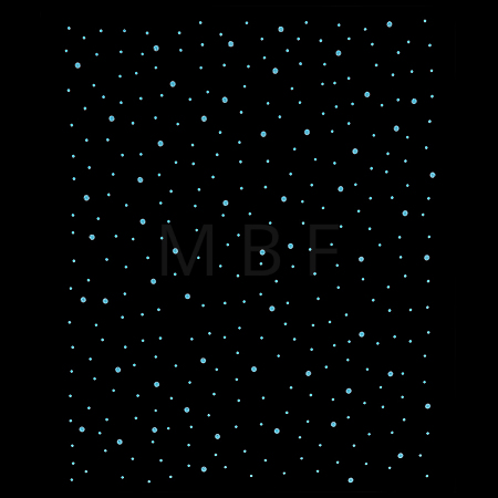 24Pcs Glitter Hotfix Rhinestone Sheet DIY-FG0010-10B-1