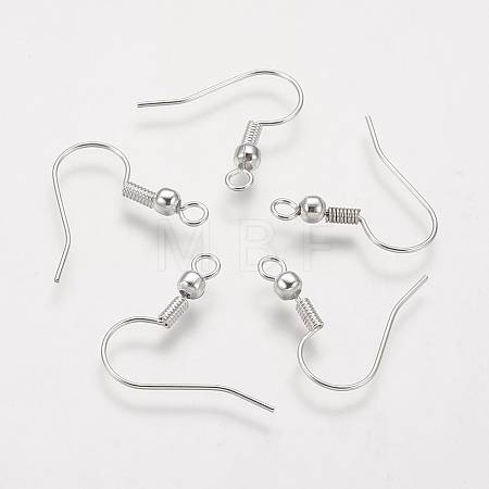 Brass Earring Hooks KK-Q261-4-NF-1