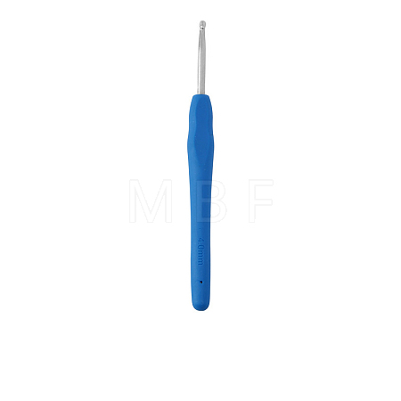 TPR Handle Aluminum Crochet Hook Needles TOOL-K016-05E-1