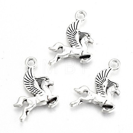 Tibetan Style Alloy Pendants TIBE-S323-066AS-RS-1