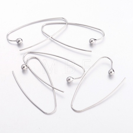 Brass Earring Hooks X-EC063-NF-1