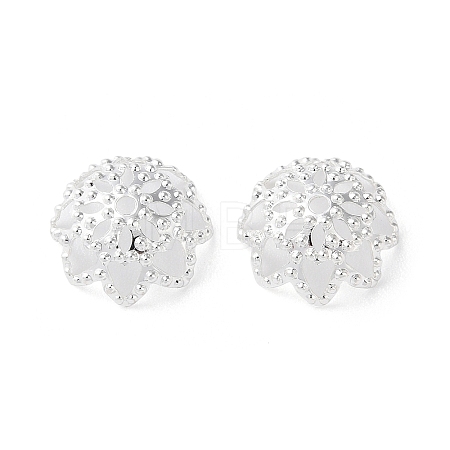 Brass Bead Caps KK-Z030-11S-1